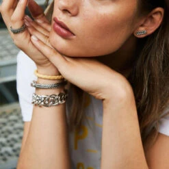 Buddha To Buddha Nathalie Small Sterling Silver Size E Bracelet 211 -Lux Jewellery Shop 001J012110101 5 67578 01339.1597697762