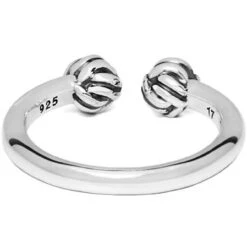 Buddha To Buddha Refined Katja Silver Size 18 Ring 013 -Lux Jewellery Shop 001J020130118 2 52277 96218.1597697771