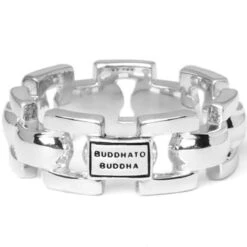 Buddha To Buddha The Batul Mini Silver Size 17 Ring 045