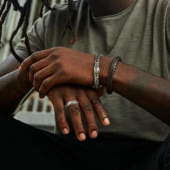 Buddha To Buddha Ben Small Brown Leather Size F Bracelet 180BR -Lux Jewellery Shop 001J051800406 1 83248 39422.1597697751