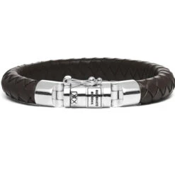 Buddha To Buddha Ben Small Brown Leather Size F Bracelet 180BR -Lux Jewellery Shop 001J051800406 79434 43200.1597697751