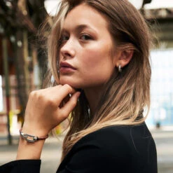 Buddha To Buddha Ben Small Silver One Size Earrings 437 -Lux Jewellery Shop 002J034370100 4 01293 07703.1597697812