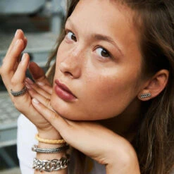 Buddha To Buddha Ellen Silver One Size Stud Earrings 479 -Lux Jewellery Shop 002J034790100 3 22591 90582.1597697810