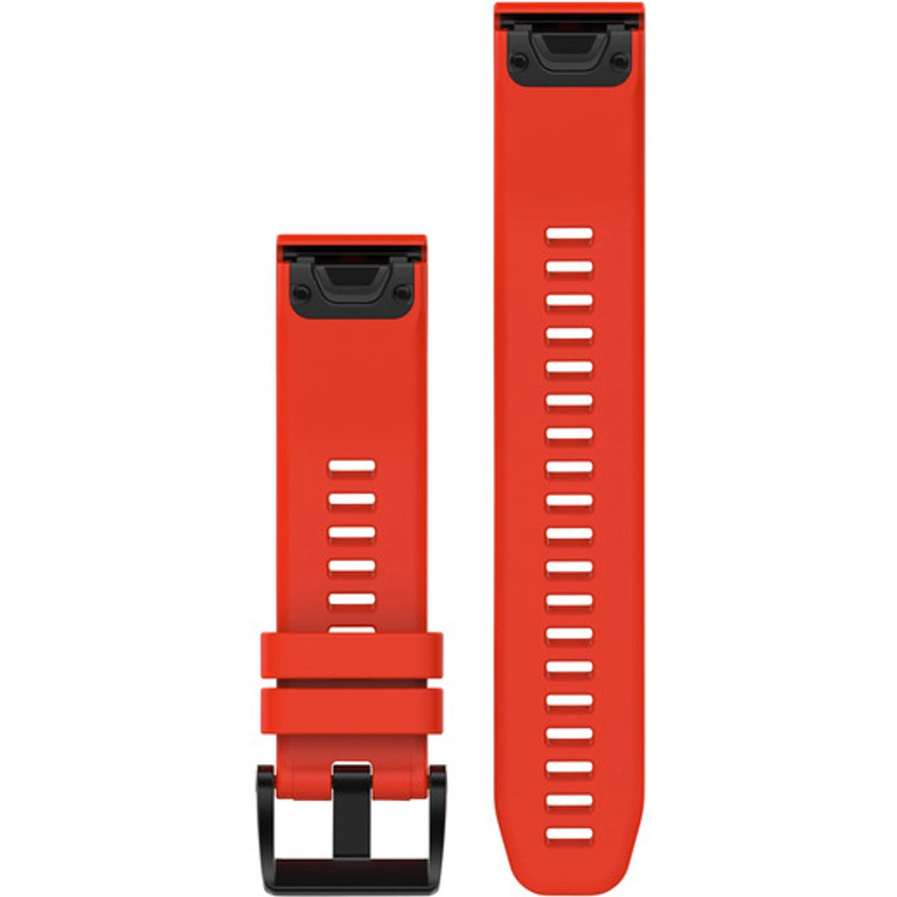Garmin Quick Fit 22mm Flame Red Silicone Watch Strap 010-13111-04 2 Garmin Quick Fit 22mm Flame Red Silicone Watch Strap 010-13111-04 - Image 2