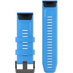 Garmin QuickFit 26mm Cyan Blue Silicone Watch Strap 010-12741-02 -Lux Jewellery Shop 010 12741 02 1 18988.1644006234