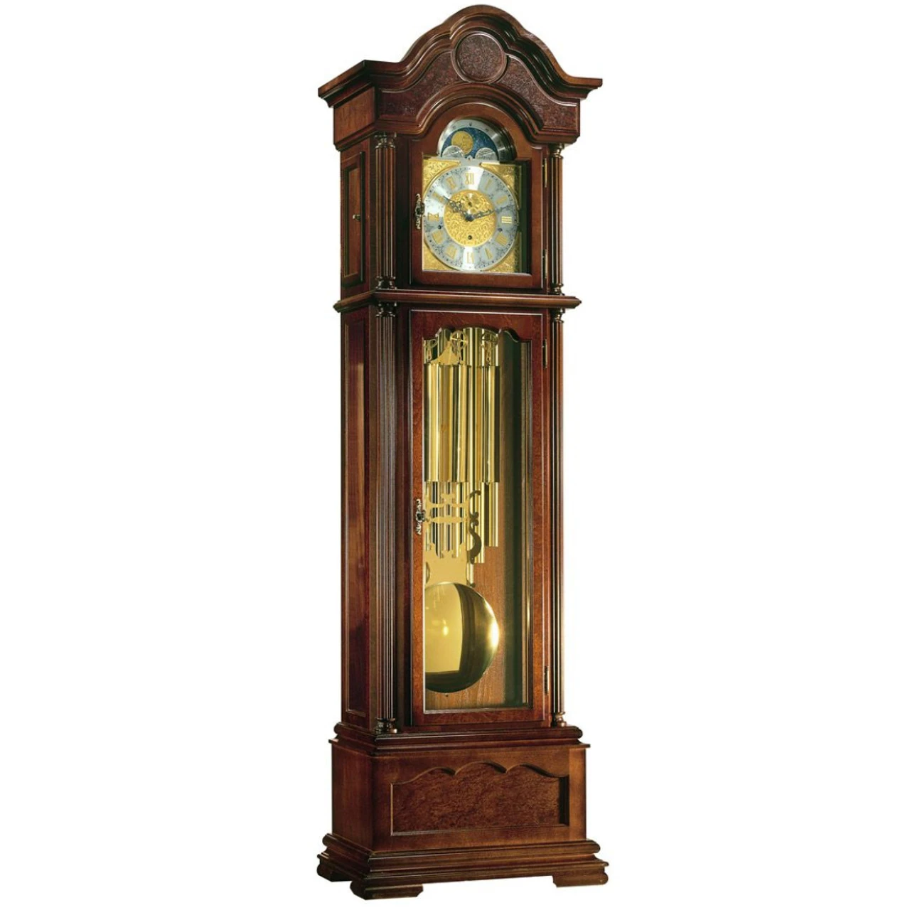 Hermle Solid Wood 8-Day Triple Chime Mechanical Movement Grandfather Clock 01093-031171 1 Hermle Solid Wood 8-Day Triple Chime Mechanical Movement Grandfather Clock 01093-031171