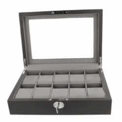 Orbit Black And Grey Leather Personalised Luxury Watch Box OW204 10 Orbit Black And Grey Leather Personalised Luxury Watch Box OW204 -Lux Jewellery Shop 1 12490.1638057587 1