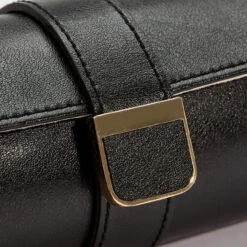 Wolf Palermo Double Watch Roll With Jewellery Case In Black Anthracite 213902 -Lux Jewellery Shop 213902 11 05569.1675676719