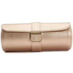 Wolf Palermo Double Watch Roll With Jewellery Case In Rose Gold 213916 -Lux Jewellery Shop 213916 1 92836.1675678798