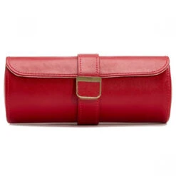 Wolf Palermo Double Watch Roll With Jewellery Case In Red 213972 -Lux Jewellery Shop 213972 1 55551.1675676943