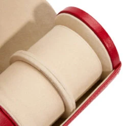 Wolf Palermo Double Watch Roll With Jewellery Case In Red 213972 -Lux Jewellery Shop 213972 6 40195.1675676950