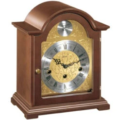 Hermle Bethnal Mechanical Westminster Chime Traditional Wooden Mantel Clock 22511-030340