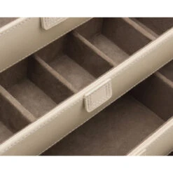 Wolf Caroline Extra Large Ivory Jewellery Case 329553 -Lux Jewellery Shop 329553 4 84842.1685084528