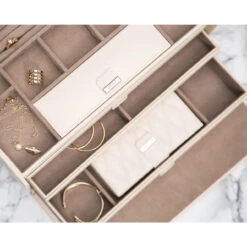 Wolf Caroline Large Ivory Jewellery Case 329653 -Lux Jewellery Shop 329653 5 38515.1685084002