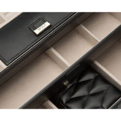 Wolf Caroline Medium Black Jewellery Case 329771 -Lux Jewellery Shop 329771 4 31149.1685083712