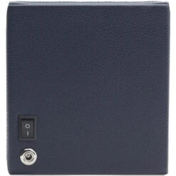 WOLF Cub Single Watch Winder With Glass Cover Navy Pebble Finish 461117 7 WOLF Cub Single Watch Winder With Glass Cover Navy Pebble Finish 461117 -Lux Jewellery Shop 461117 3 07188.1673010374