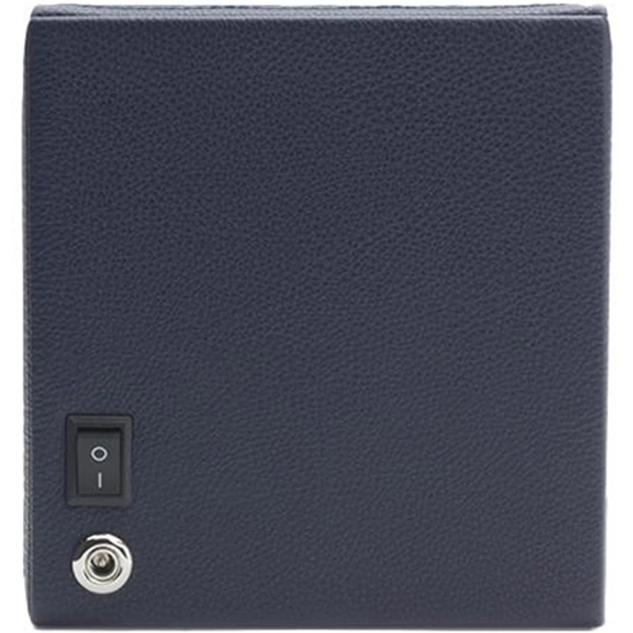 WOLF Cub Single Watch Winder With Glass Cover Navy Pebble Finish 461117 4 WOLF Cub Single Watch Winder With Glass Cover Navy Pebble Finish 461117 - Image 4