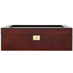 Wolf Savoy Burlwood Wooden Watch Storage Box Fits 10 Watches 461610 -Lux Jewellery Shop 461610 1 23093.1525436536