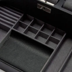 WOLF Viceroy 10 Piece Black Watch Box With Storage 466202 -Lux Jewellery Shop 466202 5 87412.1618387612 2