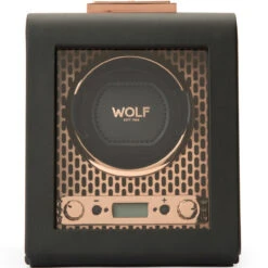 WOLF Axis Collection Copper Single Watch Winder 469116