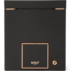 WOLF Axis Collection Copper Single Watch Winder With Storage 469216 -Lux Jewellery Shop 469216 1 95979.1615364499