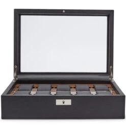 WOLF Roadster 10 Piece Leather Watch Box 477556 -Lux Jewellery Shop 477556 2 18562.1675868881