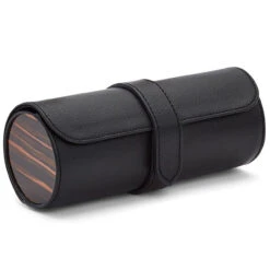 Wolf Roadster Watch Roll Vegan Leather In Black 477856 -Lux Jewellery Shop 477856 3 02176.1681212713