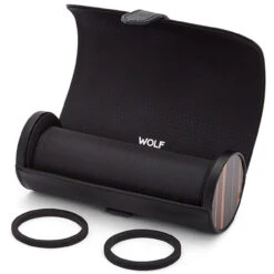 Wolf Roadster Watch Roll Vegan Leather In Black 477856 -Lux Jewellery Shop 477856 4 99978.1681212713
