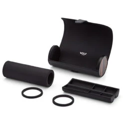 Wolf Roadster Watch Roll Vegan Leather In Black 477856 -Lux Jewellery Shop 477856 5 50166.1681212713