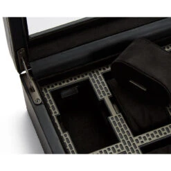 Wolf Axis 8 Piece Powder Coat Vegan Leather Watch Box 488003 13 Wolf Axis 8 Piece Powder Coat Vegan Leather Watch Box 488003 -Lux Jewellery Shop 488003 6 60220.1675751468