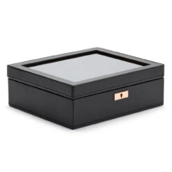 Wolf Axis 8 Piece Copper Plated Vegan Leather Watch Box 488016 -Lux Jewellery Shop 488016 3 94910.1688649633 1