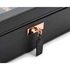 Wolf Axis 8 Piece Copper Plated Vegan Leather Watch Box 488016 -Lux Jewellery Shop 488016 7 01208.1688649633 1