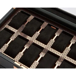 Wolf Axis 10 Piece Copper Plated Vegan Leather Watch Box 488116 -Lux Jewellery Shop 488116 5 57679.1675753899 1