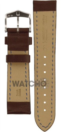 Hirsch Heavy Calf Replacement Watch Strap Brown Genuine Untextured Leather 22mm With Free Connecting Pins -Lux Jewellery Shop 51d2a3fe aa9c 48a2 ad00 8cbf44967372 28420.1438786025