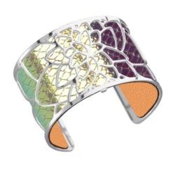 Les Georgettes Ladies Bracelet Silver Large Size Nenuphar -Lux Jewellery Shop 70284021600000 Coral Olimpo Laser 1 68154.1495084809