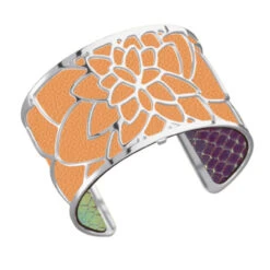 Les Georgettes Ladies Bracelet Silver Large Size Nenuphar -Lux Jewellery Shop 70284021600000 Coral Olimpo Laser 97716.1495110377