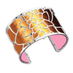 Les Georgettes Ladies Bracelet Silver Large Size Nenuphar -Lux Jewellery Shop 70284021600000 Mandorino Kiss 16359.1495084809