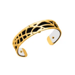 Les Georgettes Ladies Bracelet Gold Small Size Fougeres -Lux Jewellery Shop 70284090100000 Black 84504.1495434476