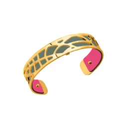 Les Georgettes Ladies Bracelet Gold Small Size Fougeres -Lux Jewellery Shop 70284090100000 Fuschia Kaki 19255.1494915310