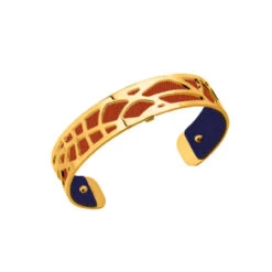 Les Georgettes Ladies Bracelet Gold Small Size Fougeres -Lux Jewellery Shop 70284090100000 NavyBlue Rust 72282.1494915206