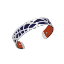 Les Georgettes Ladies Bracelet Silver Small Size Fougeres -Lux Jewellery Shop 70284091600000 Navy Blue Rust 1 52458.1495434706