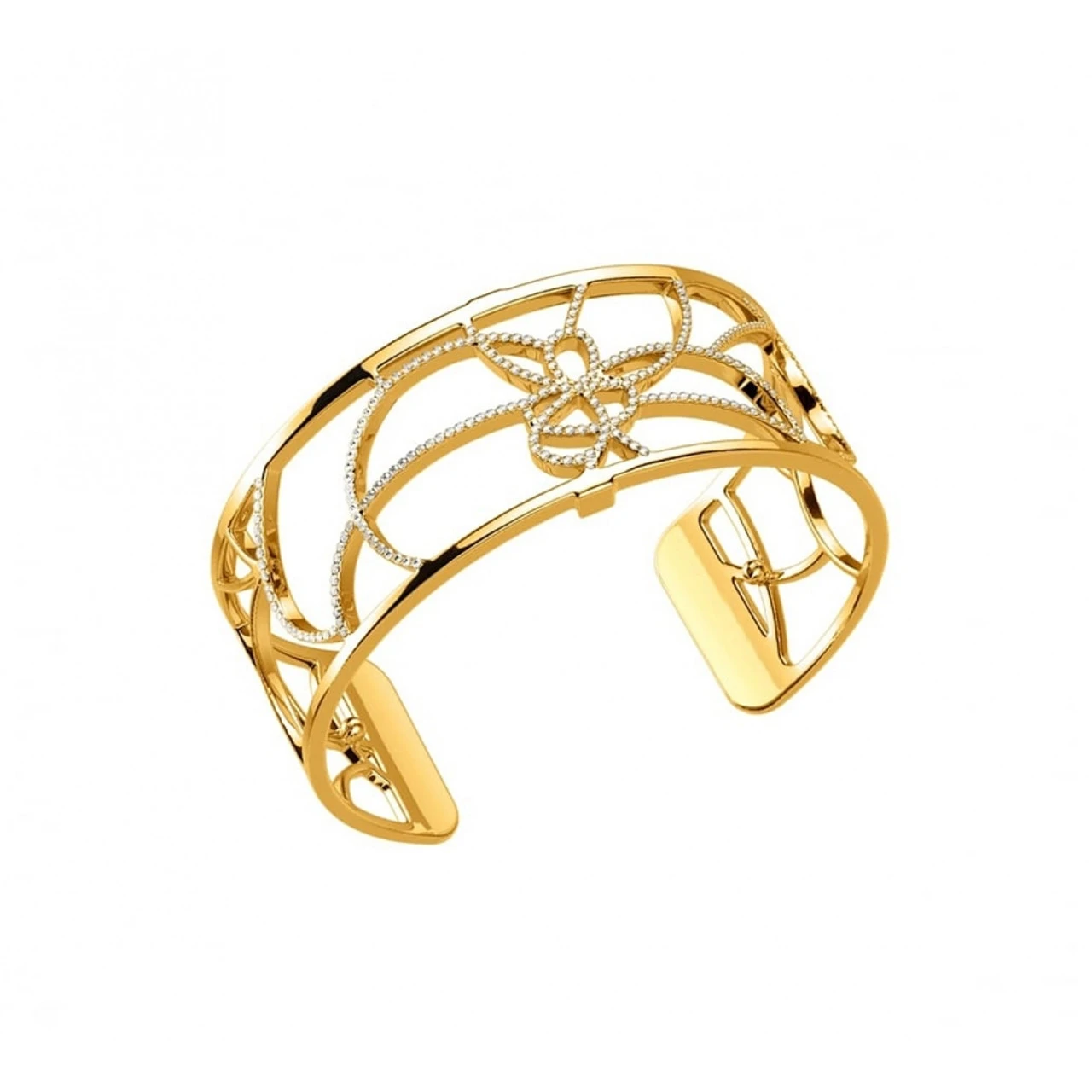 Les Georgettes Ladies Bracelet Gold Medium Size Petals 1 Les Georgettes Ladies Bracelet Gold Medium Size Petals