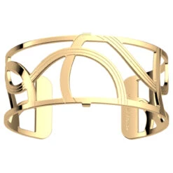 Les Georgettes Ladies Bracelet Gold Finish Enlacement 25mm 70391260100000