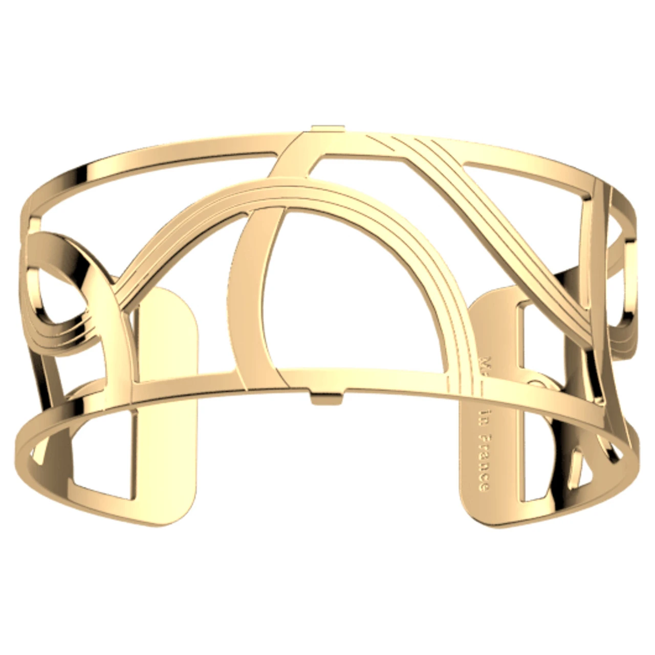 Les Georgettes Ladies Bracelet Gold Finish Enlacement 25mm 70391260100000 1 Les Georgettes Ladies Bracelet Gold Finish Enlacement 25mm 70391260100000