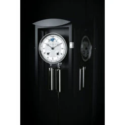 Hermle Regulator Mechanical 8-Day Cable Driven Black Wall Clock 70650-740058 -Lux Jewellery Shop 70650 740058 53979.1655175995 1