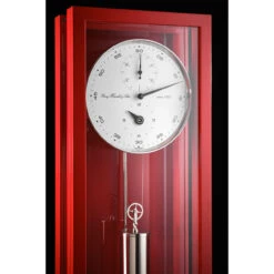 Hermle Mechanical Precision Movement 31 Days Power Reserve Red Long Case Wall Clock 71006-360761 9 Hermle Mechanical Precision Movement 31 Days Power Reserve Red Long Case Wall Clock 71006-360761 -Lux Jewellery Shop 71006 360761 4 39236.1654199996