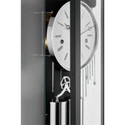 Hermle Regulator Mechanical Movement 8 Day Westminster Chime Black Clock 71009-740351 -Lux Jewellery Shop 71009 740351 3 16148.1676096949