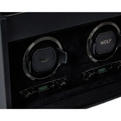 Wolf British Racing Double Watch Winder With Storage In Black 792202 -Lux Jewellery Shop 792202 5 1 83189.1675321970