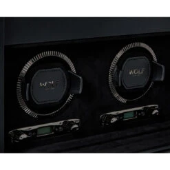 Wolf British Racing Triple Watch Winder With Storage In Black 792302 -Lux Jewellery Shop 792302 5 1 70450.1675321895