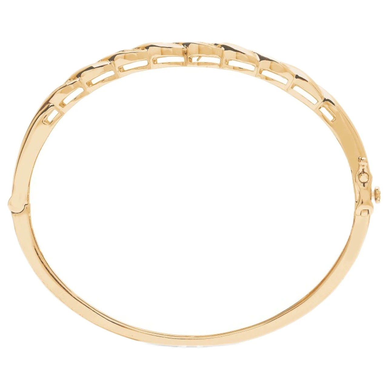 9ct Yellow Gold 50pt Channel Set Diamond Bangle P7029008 2 9ct Yellow Gold 50pt Channel Set Diamond Bangle P7029008 - Image 2